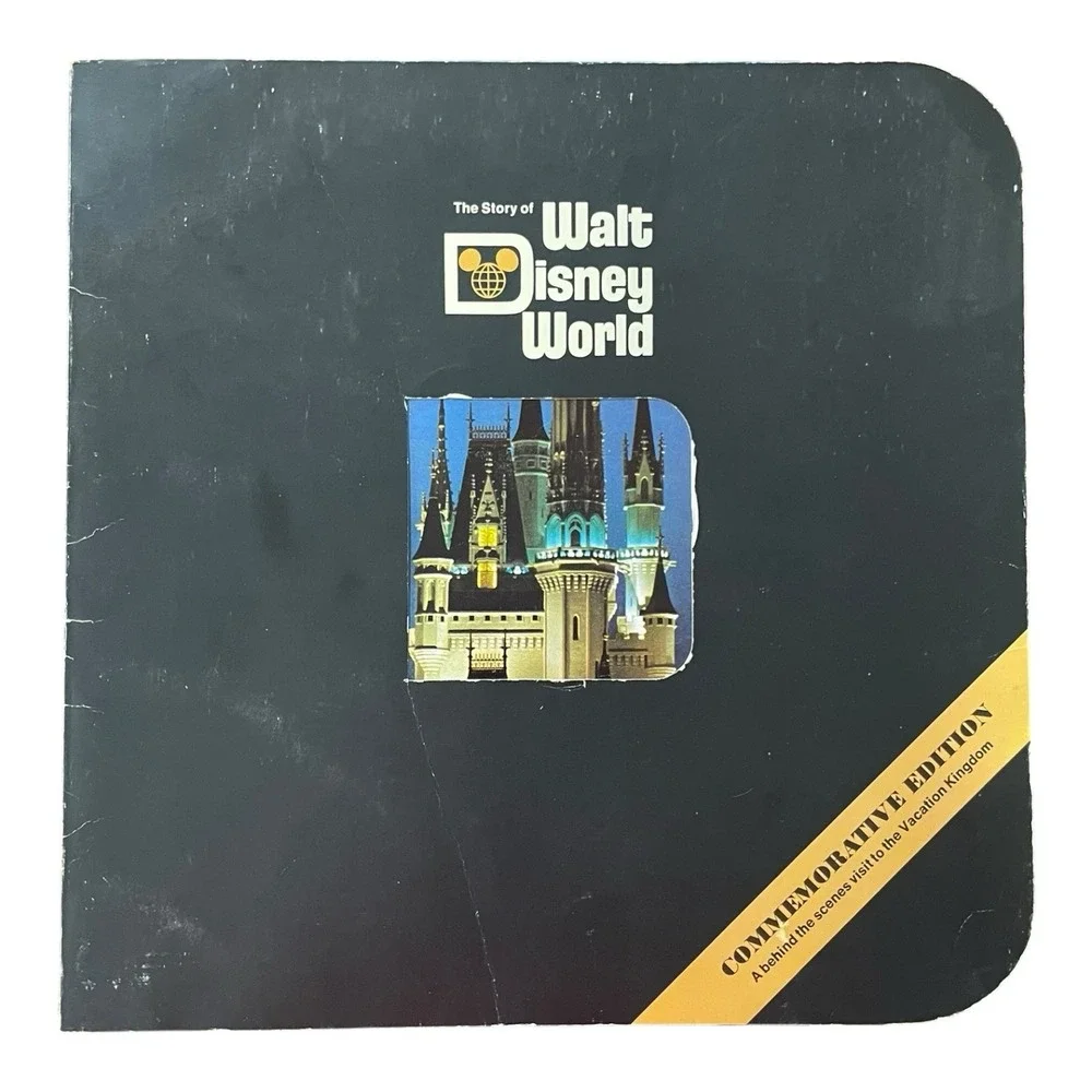 The Story of Walt Disney World Commemorative Edition Paperback Book